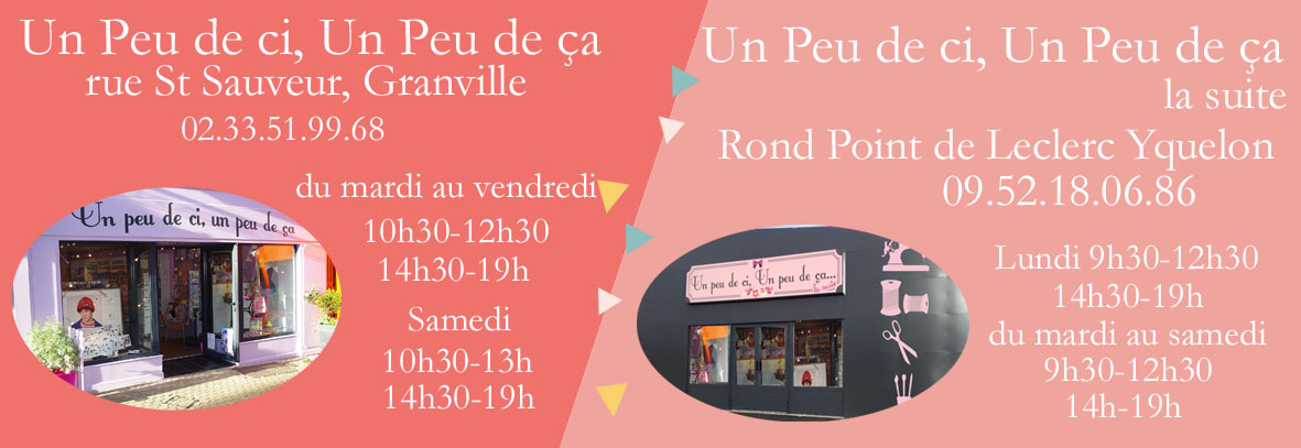 horaires un peu de ci granville couture